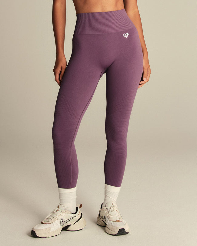 Power Seamless Leggings | Dusk Plum