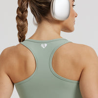 Essential Crop Tank Top | Pistachio