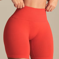 Define 2.0 Seamless Low Back Shorts | Lava Red