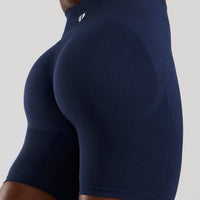 Define 2.0 Seamless Scrunch 6" Shorts | Sapphire Blue