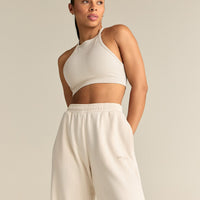 Comfort Lightweight Straight Leg Joggers | Off White