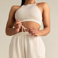 Comfort Lightweight Straight Leg Joggers | Off White