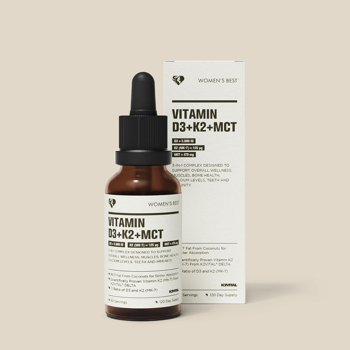 Vitamin D3 + K2 + MCT 5000IU Liquid Drops