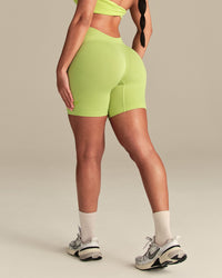 Define 2.0 Seamless Low Back Shorts | Lime Punch