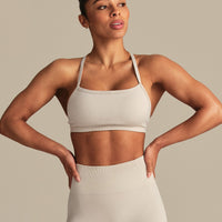 Define 2.0 Seamless Racer Back Bra | Stone