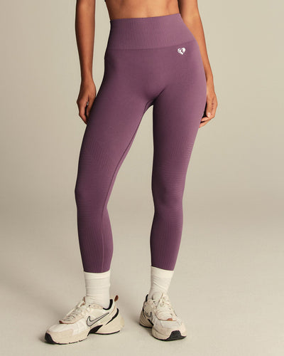 Power Seamless Leggings | Dusk Plum