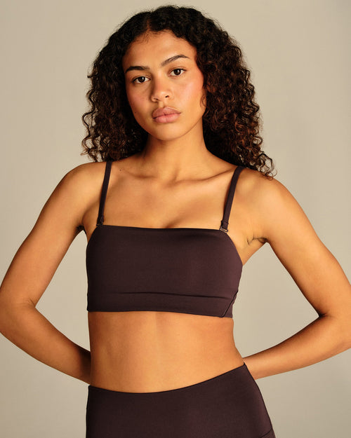 Essential Bandeau Convertible Bra | Cafe Noir