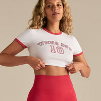 Comfort "10" Graphic Baby T-Shirt | White