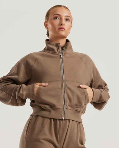 Comfort Light Full Zip Sweat | Caribou