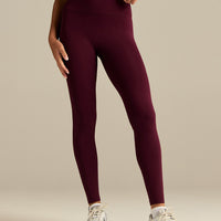 Essential Leggings | Merlot