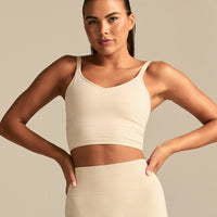 Power Built-In Bra Tank | Off White