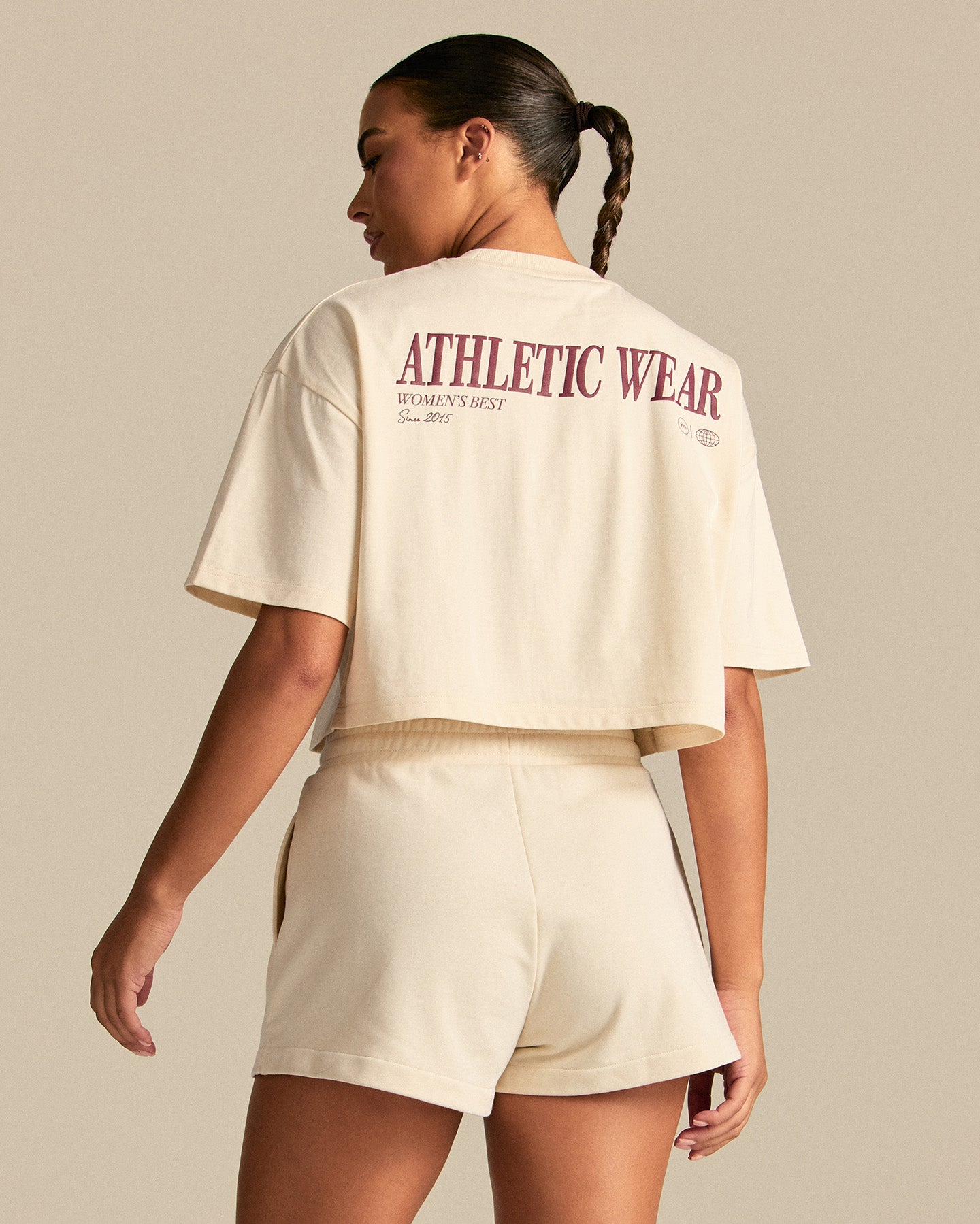 Comfort Athletic Club Cropped T-Shirt | Off White