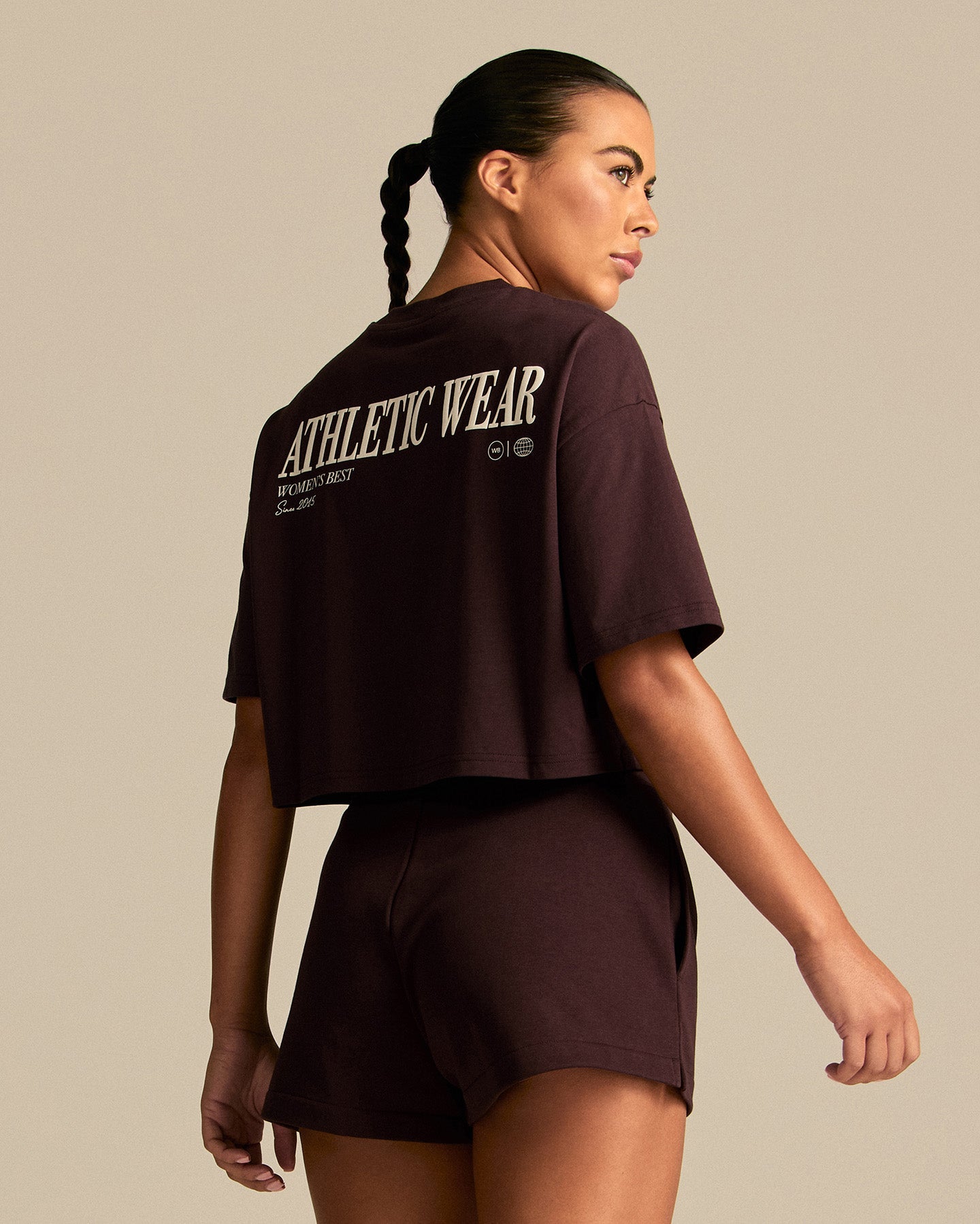 Comfort Athletic Club Cropped T-Shirt | Cafe Noir