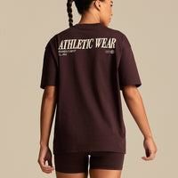 Comfort Athletic Club Oversized T-Shirt | Cafe Noir