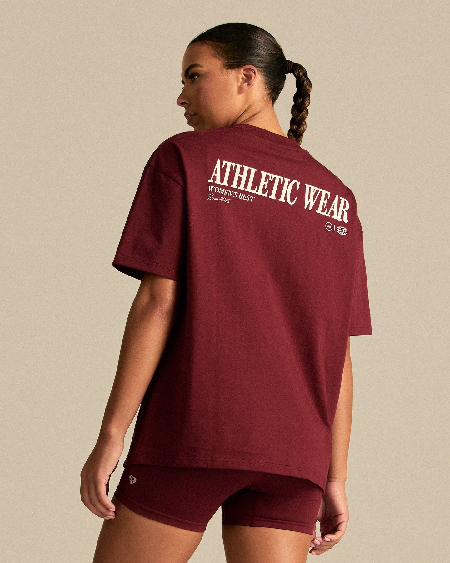 Comfort Athletic Club Oversized T-Shirt | Oxford Red
