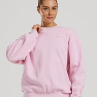 Comfort Oversized Crew Neck | Quartz
