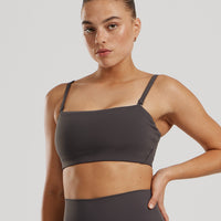 Essential Bandeau Convertible Bra | Graphite