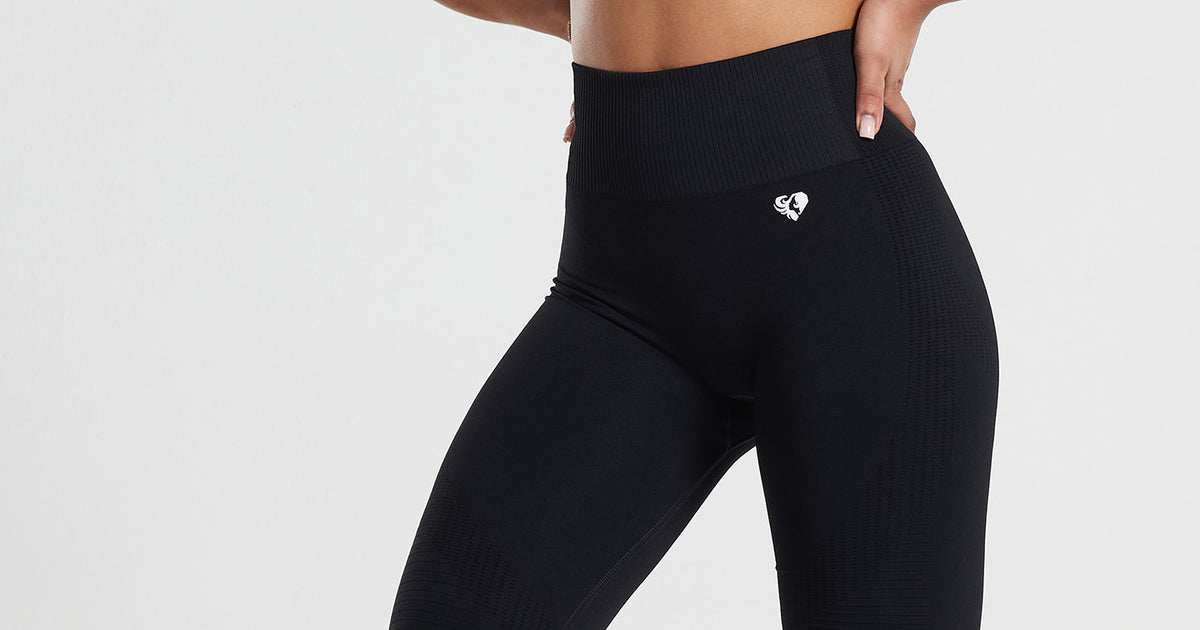 Power Seamless Leggings | Black