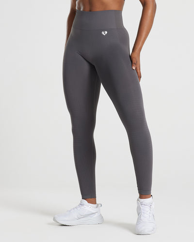 Power Seamless Leggings Graphite Women's Best - Main Image