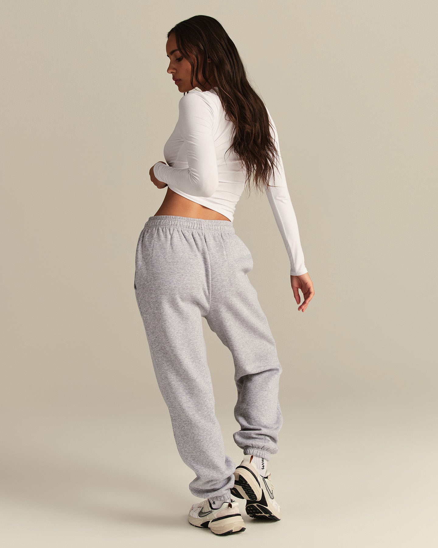 Comfort Joggers | Silver Grey Marl