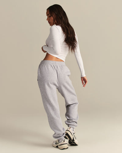 Comfort Joggers | Silver Grey Marl