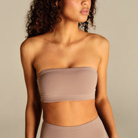 Essential Bandeau Convertible Bra | Mauve Taupe