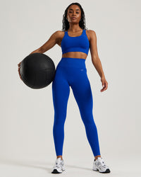 Power Seamless Leggings | Electric Blue