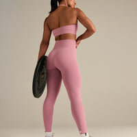 Power Seamless Leggings | Blush Pink