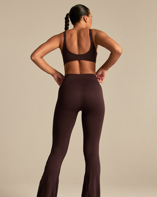 Power Reversible Twist Bra | Cafe Noir