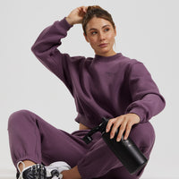 Comfort Cropped Crew Neck | Dusk