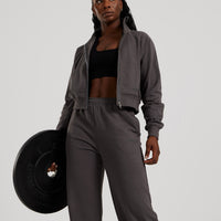Comfort Light Straight Leg Joggers | Graphite