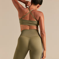 Motion Seamless Straight Neck Bra | Willow