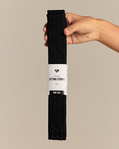 Silicone Lifting Straps | Black