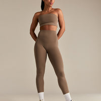 Essential Twist Back Bandeau Bra | Caribou