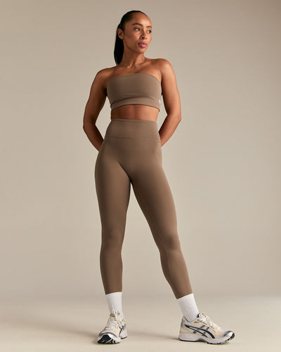 Essential Twist Back Bandeau Bra | Caribou