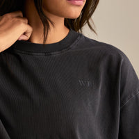 Comfort Summer Sweat Squad Graphic T-Shirt | Vintage Black