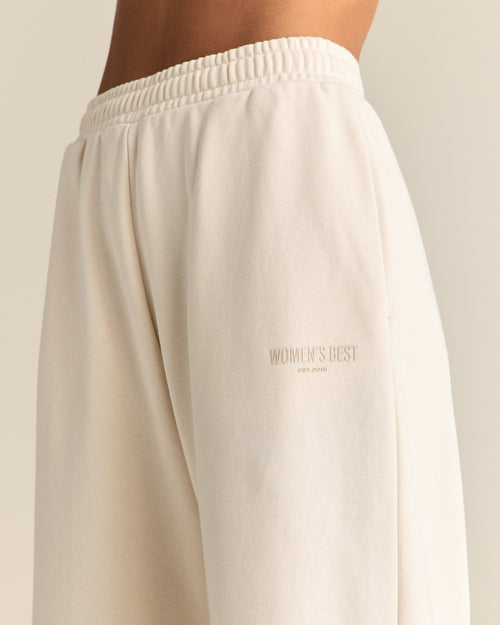 Comfort Lightweight Straight Leg Joggers | Off White