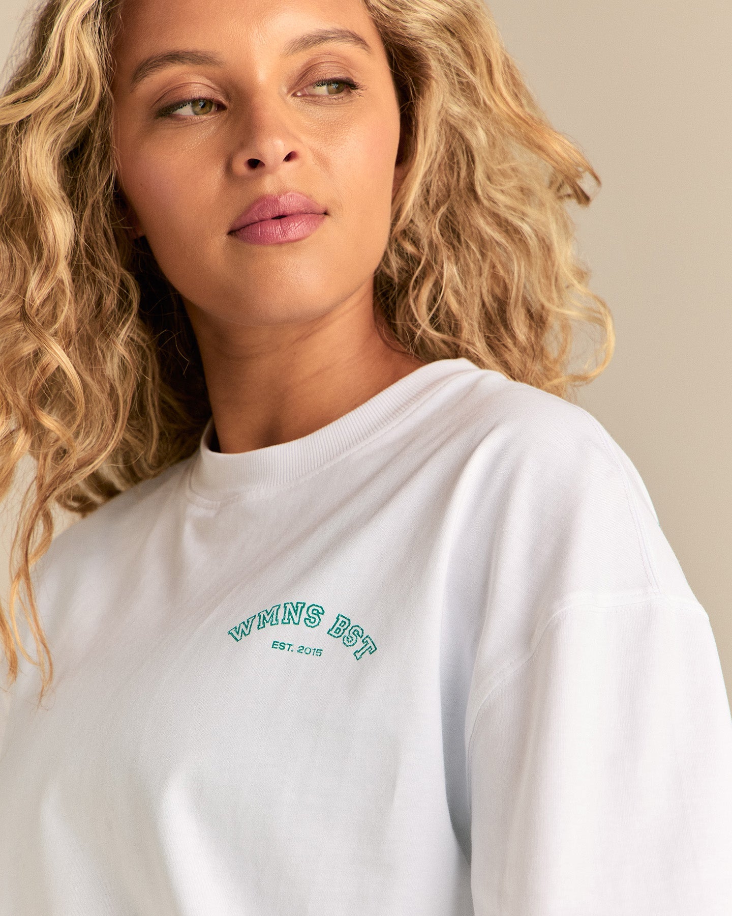Comfort Oversized "10" Graphic T-Shirt | White