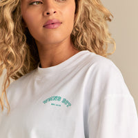 Comfort Oversized "10" Graphic T-Shirt | White