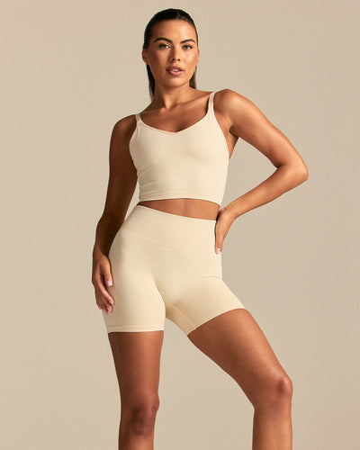 Power Enhanced High Waist Shorts | Off White