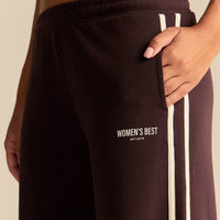 Comfort Lightweight Contrast Joggers | Cafe Noir