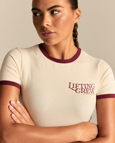 Comfort Lifting Crew Baby T-Shirt | Off White