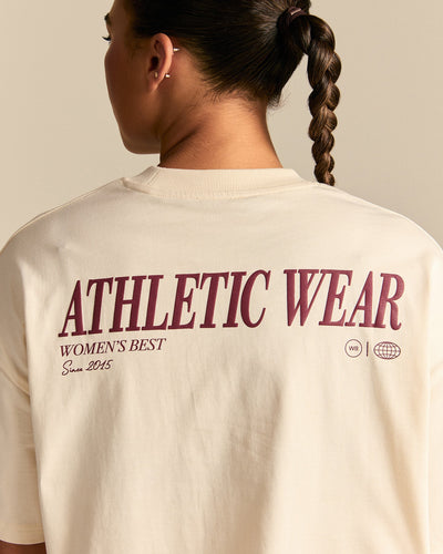Comfort Athletic Club Cropped T-Shirt | Off White