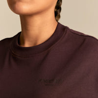 Comfort Athletic Club Cropped T-Shirt | Cafe Noir