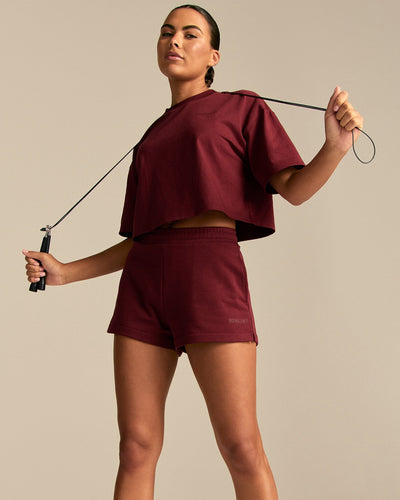 Comfort Lightweight Shorts | Oxford Red