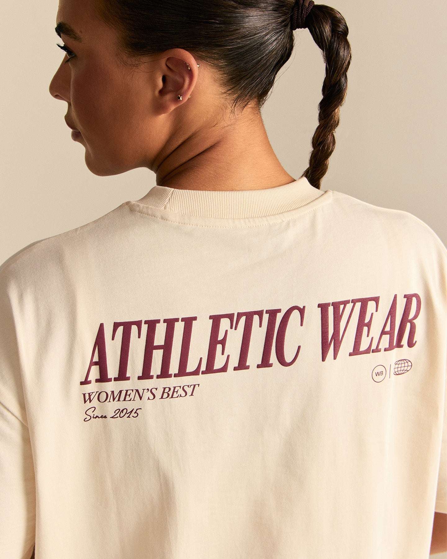 Comfort Athletic Club Oversized T-Shirt | Off White