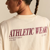 Comfort Athletic Club Oversized T-Shirt | Off White