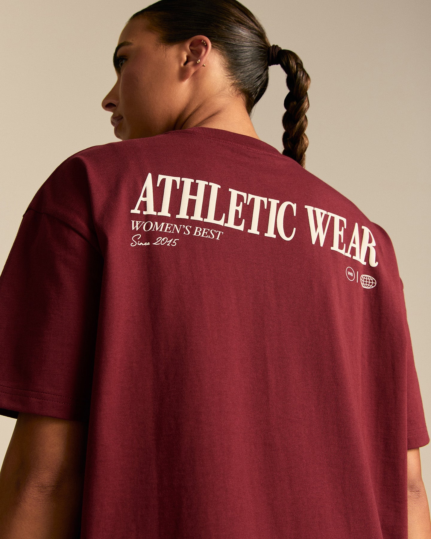Comfort Athletic Club Oversized T-Shirt | Oxford Red