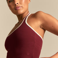 Comfort Halter Tank | Oxford Red