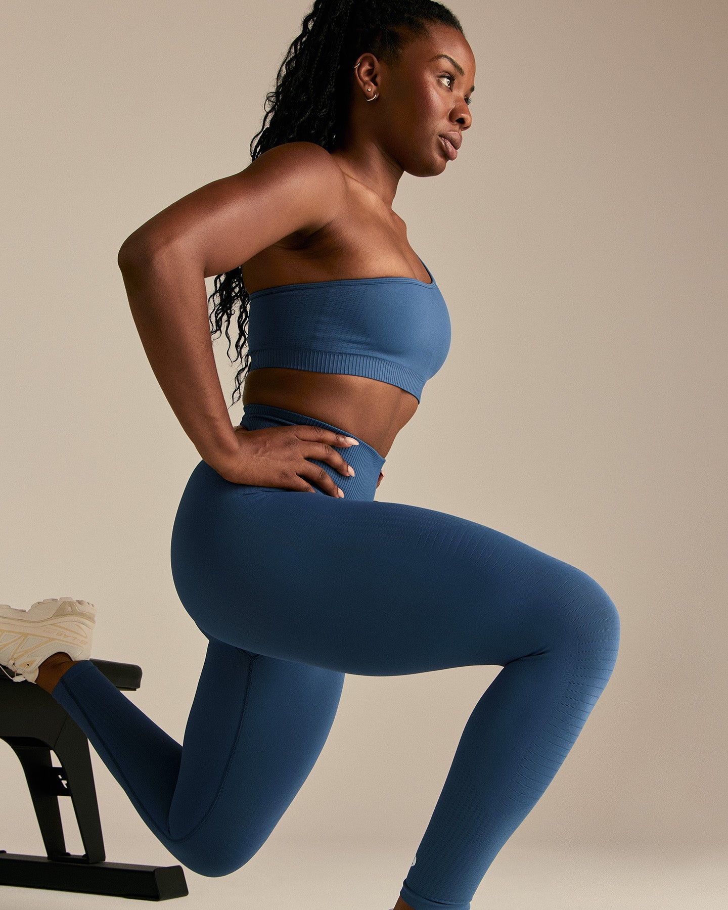 Power Seamless Leggings | Blueberry